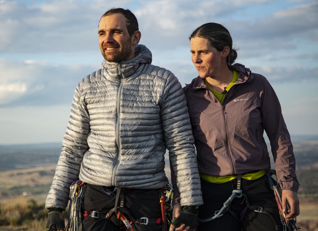 Dufton and his wife Molly have been climbing together since they met.