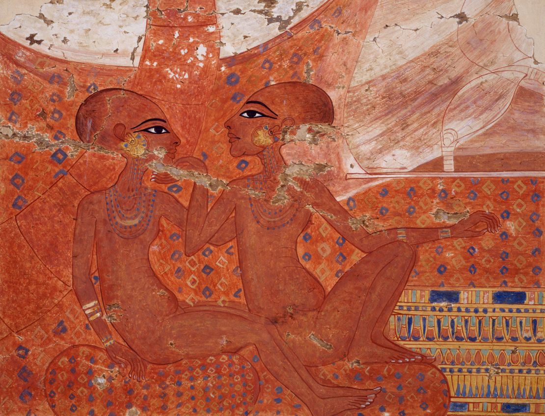 "Two Princesses" from Egypt in the 14th century B.C.