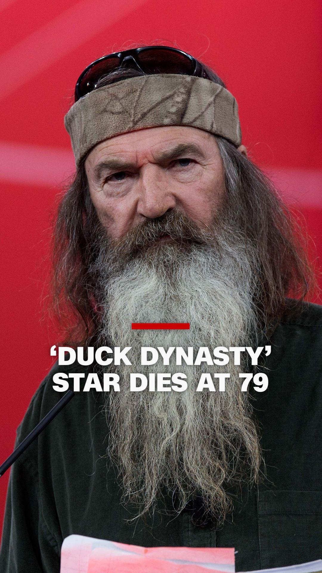 Phil Robertson, patriarch of the reality show “Duck Dynasty,” has died at 79, according to a family statement.