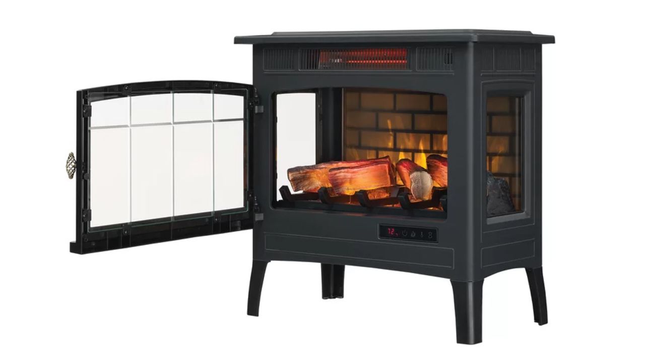 Duraflame Electric Infrared Quartz Fireplace Stove product image with a white background