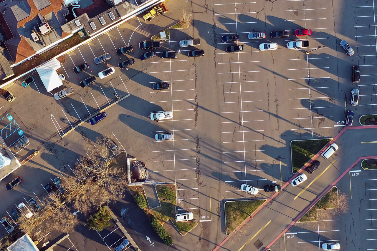 Cars line up for rapid Covid-19 tests in Jericho, New York, on December 3.