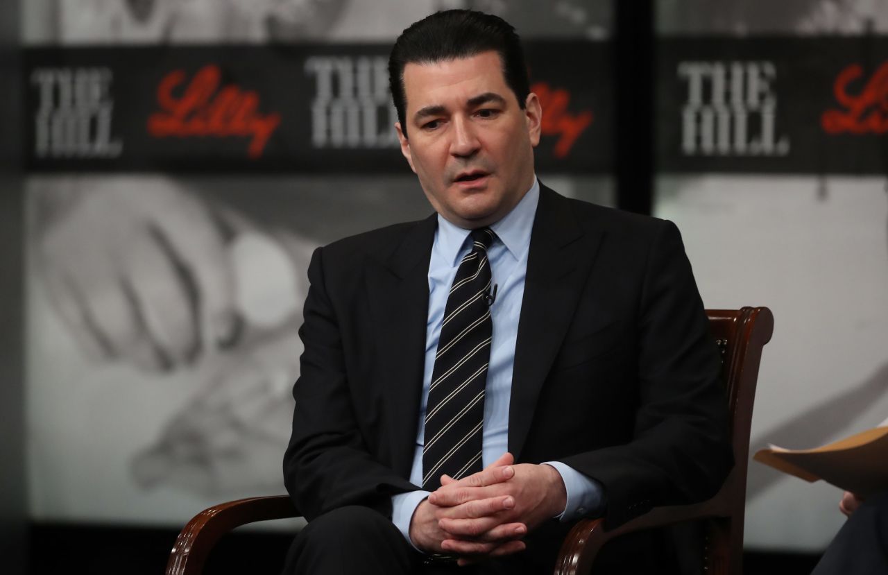 FDA Commissioner Scott Gottlieb speaks at the Newseum on March 6, 2019 in Washington, DC. 