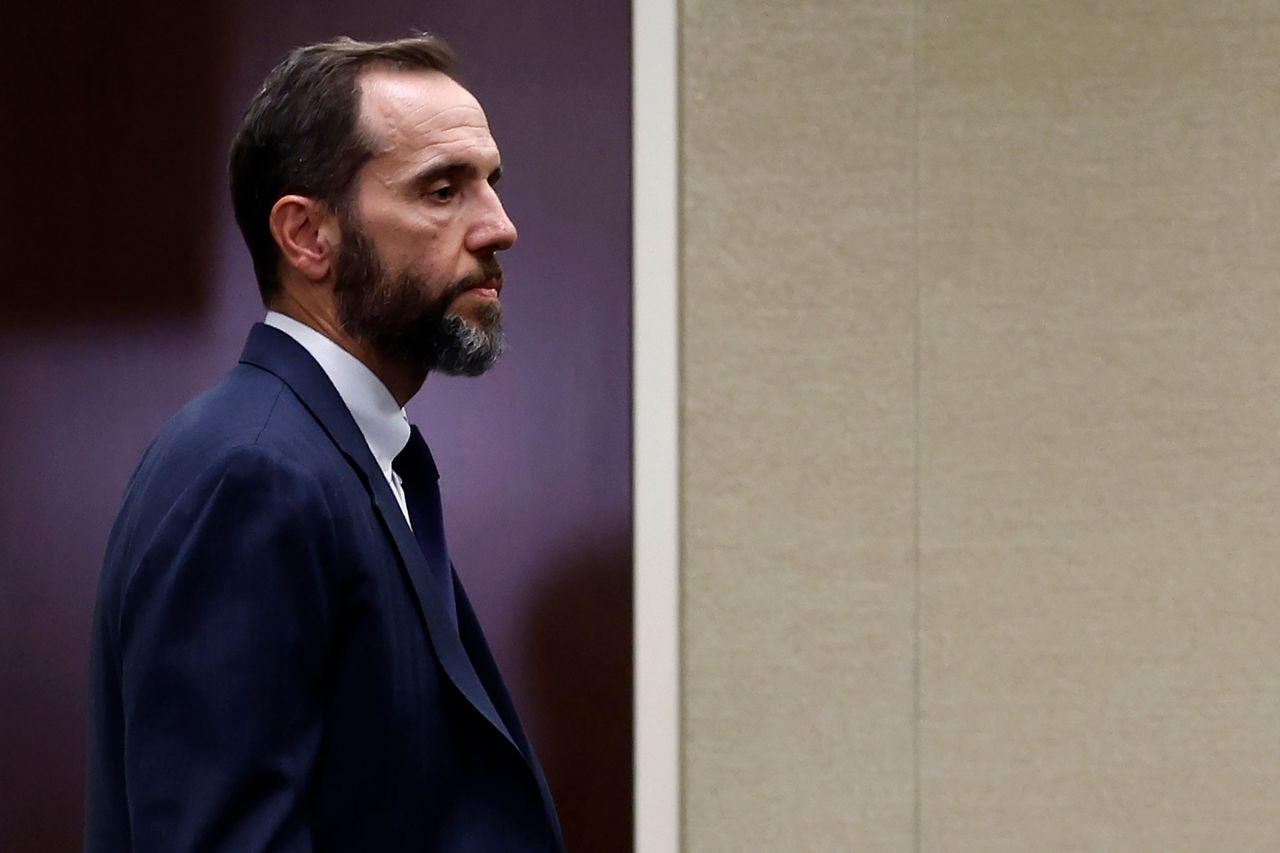 Special Counsel Jack Smith arrives to deliver remarks on a recently unsealed indictment against former President Donald Trump at the Justice Department on June 9, in Washington, DC. 