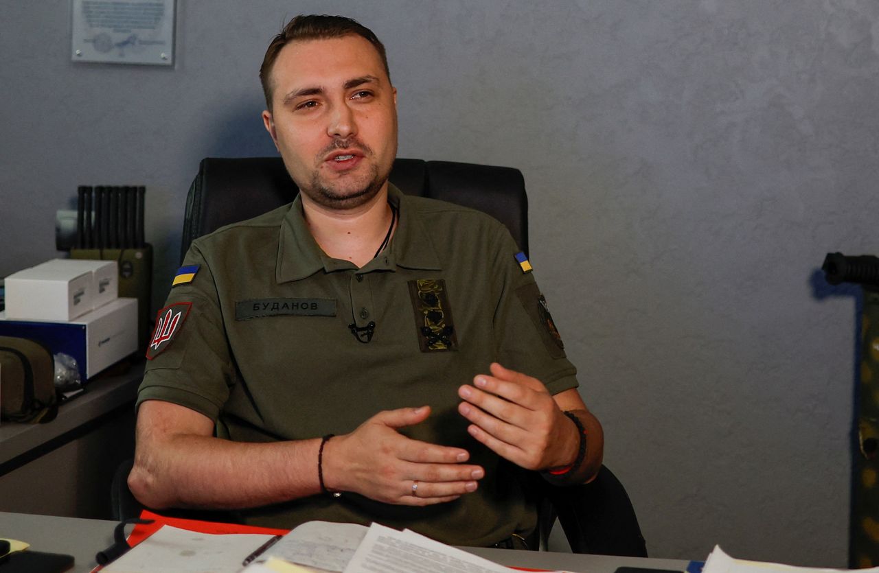 Major General?Kyrylo?Budanov, chief of Military Intelligence, in Kyiv, Ukraine, on June 25.