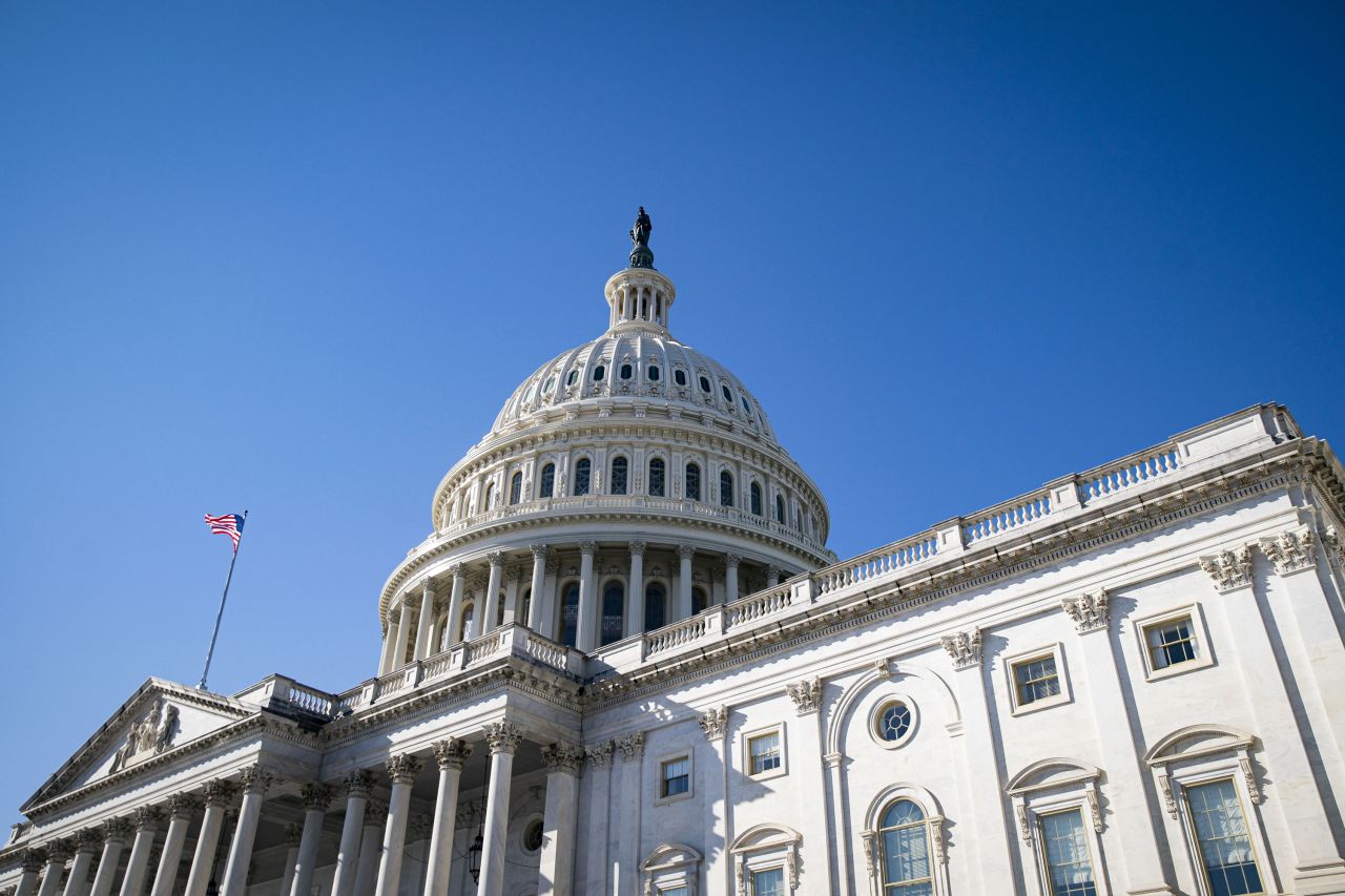 The U.S. Capitol is seen in Washington, D.C., on February 5. 