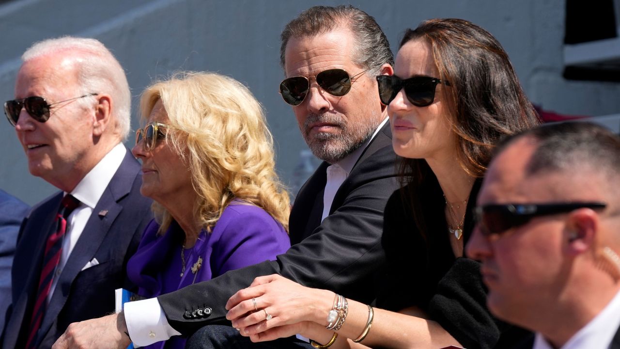 Hunter Biden at the University of Pennsylvania in Philadelphia, Monday, May 15.