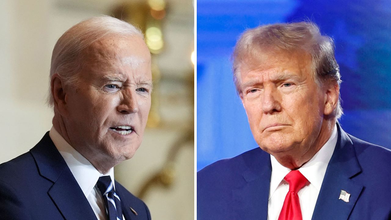 President Joe Biden and former President Donald Trump.