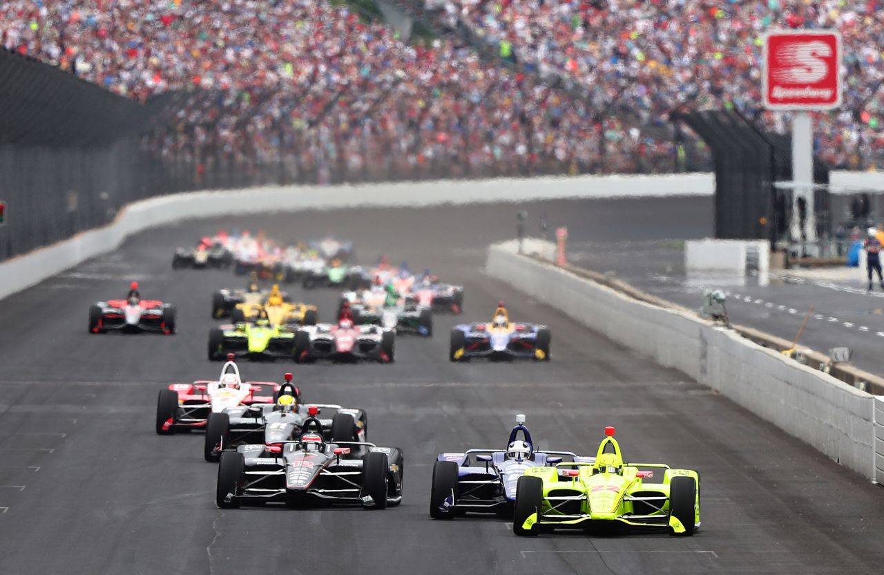 General view of the 103rd Indianapolis 500 on May 26, 2019 in Indianapolis, Indiana.