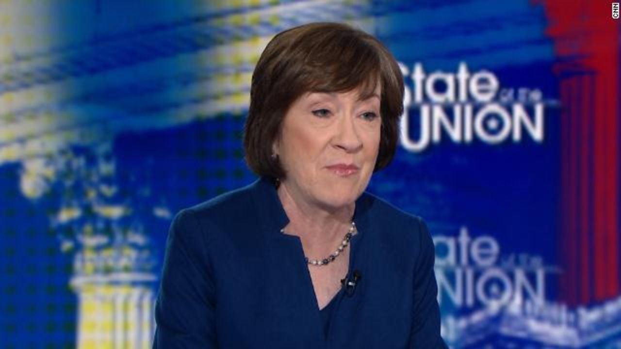 Susan Collins is one of three GOP senators who have called for an end to the shutdown.