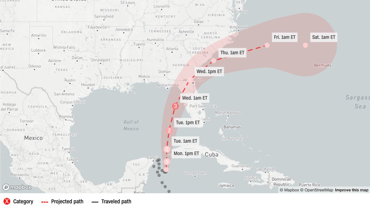 August 28, 2023 - Idalia expected to make Florida landfall as a ...