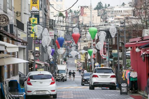 The Itaewon district of Seoul is seen on Friday, Aug. 21, 2020.