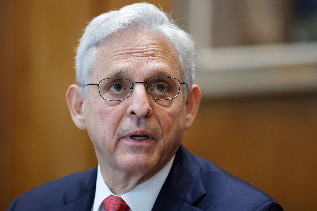 US Attorney General Merrick Garland speaks on June 8 in Washington, DC. 