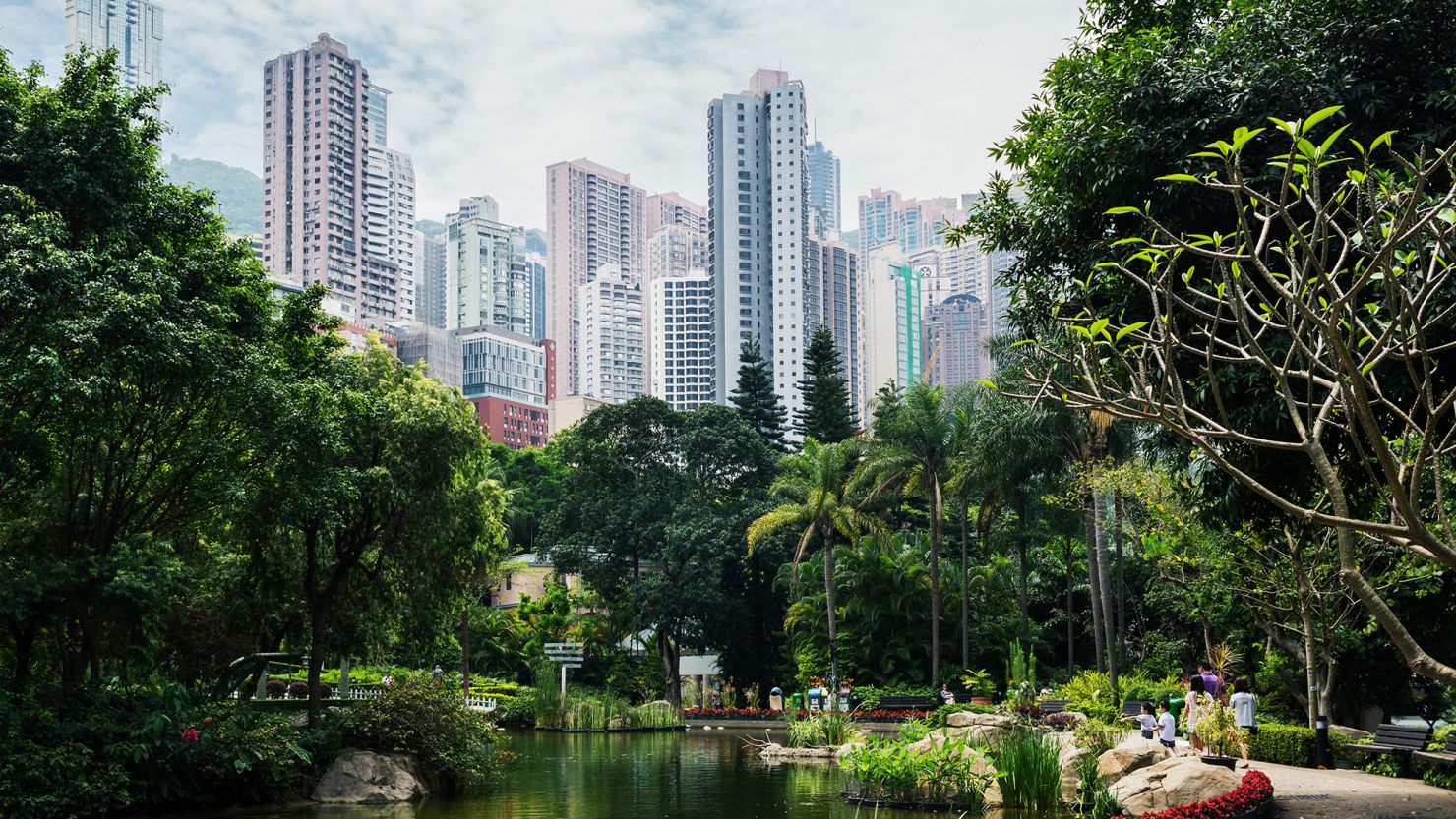 The Hong Kong Zoological and Botanical Gardens is the oldest park in the territory.