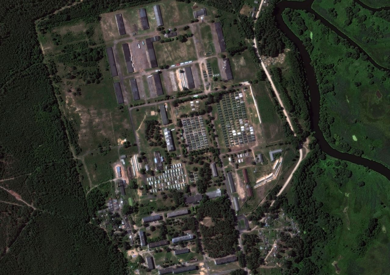 Overview of Tsel garrison,?Belarus, on July 16.