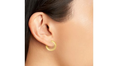 Madewell Chunky Small Hoop Earrings