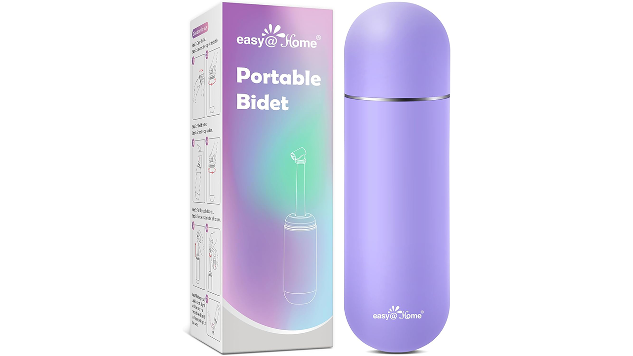 Easy@Home Portable Peri Bottle for Postpartum & Perineal Care stock photo