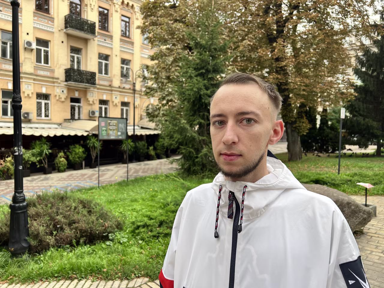 Hordii Rumiantsev, a resident of Kyiv.