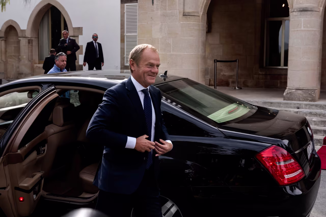 European Council President Donald Tusk pictured on Friday.
