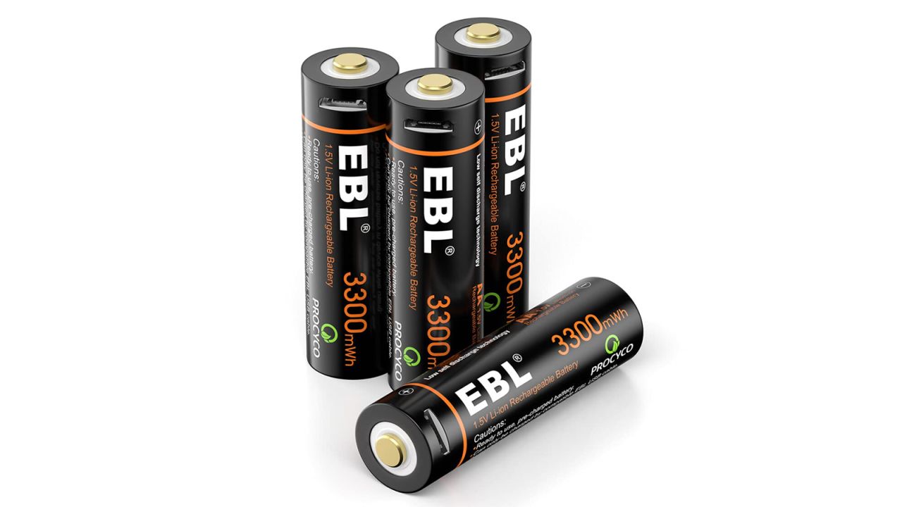 Rechargeable AA Lithium Batteries