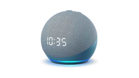 echo dot with clock device