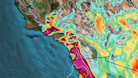 ECMWF MODEL ISOBARS WIND GUSTS SNAPSHOT.png