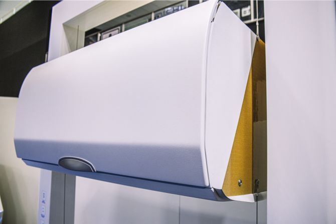 <strong>Winner — Sustainable Cabin: </strong>Diehl Aviation’s “ECO Bin” is a fully recyclable overhead storage bin.