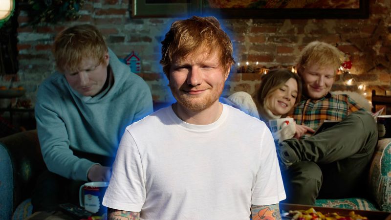 Ed Sheeran retrata el amor y la soledad en Navidad en videoclip de “Under the tree”