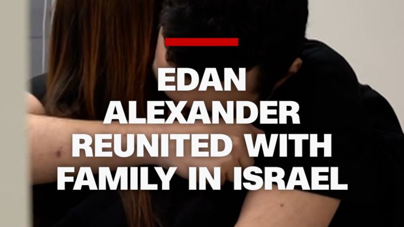 See Edan Alexander’s reunion with family after release