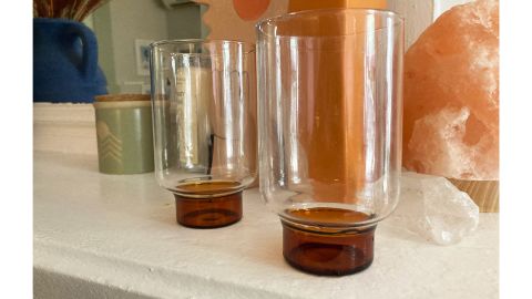 Hudson Wilder Aita Amber Base Tall Glasses