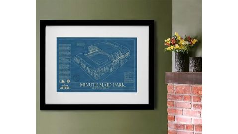 Baseball stadium blueprints