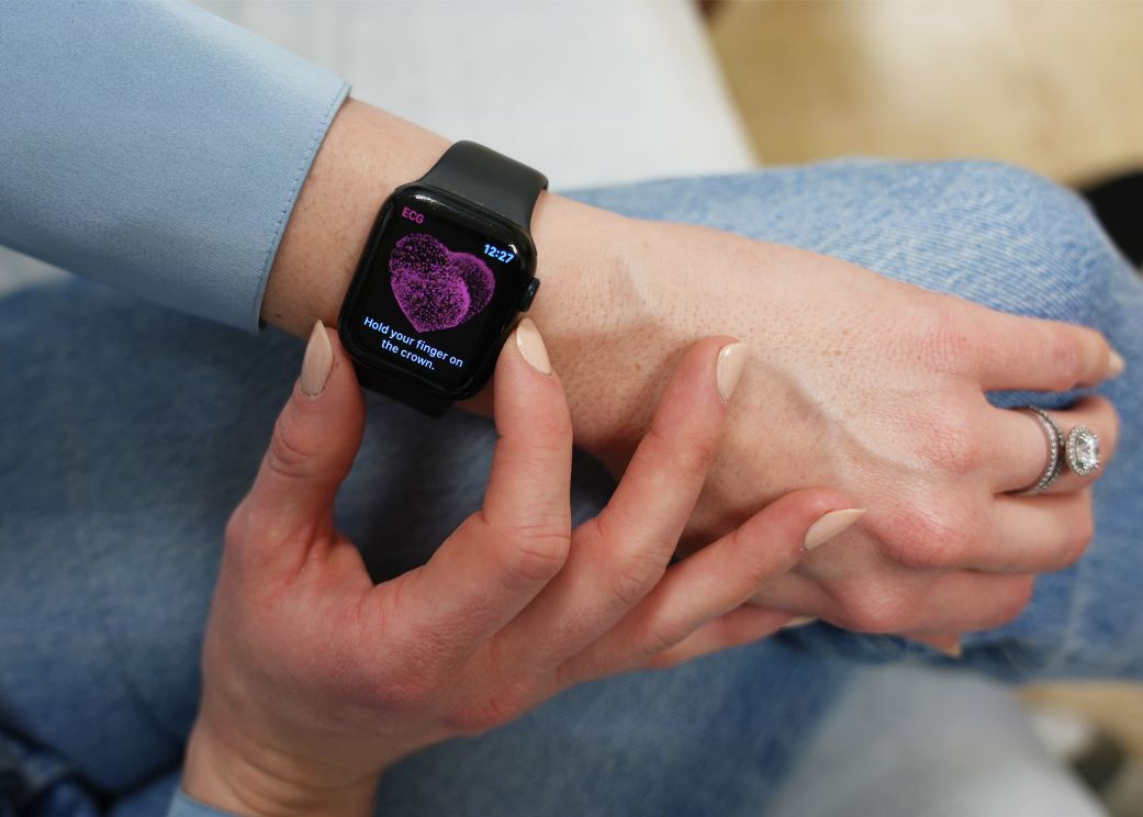 A Northwestern clinical trial testing whether a modified Apple Watch can reduce the use of blood thinners to treat atrial fibrillation is at risk because of a federal funding pause to the university.