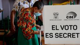 Elecciones Ecuador. Archivo.