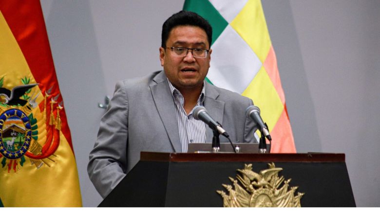 El ministro de Justicia, César Siles.
