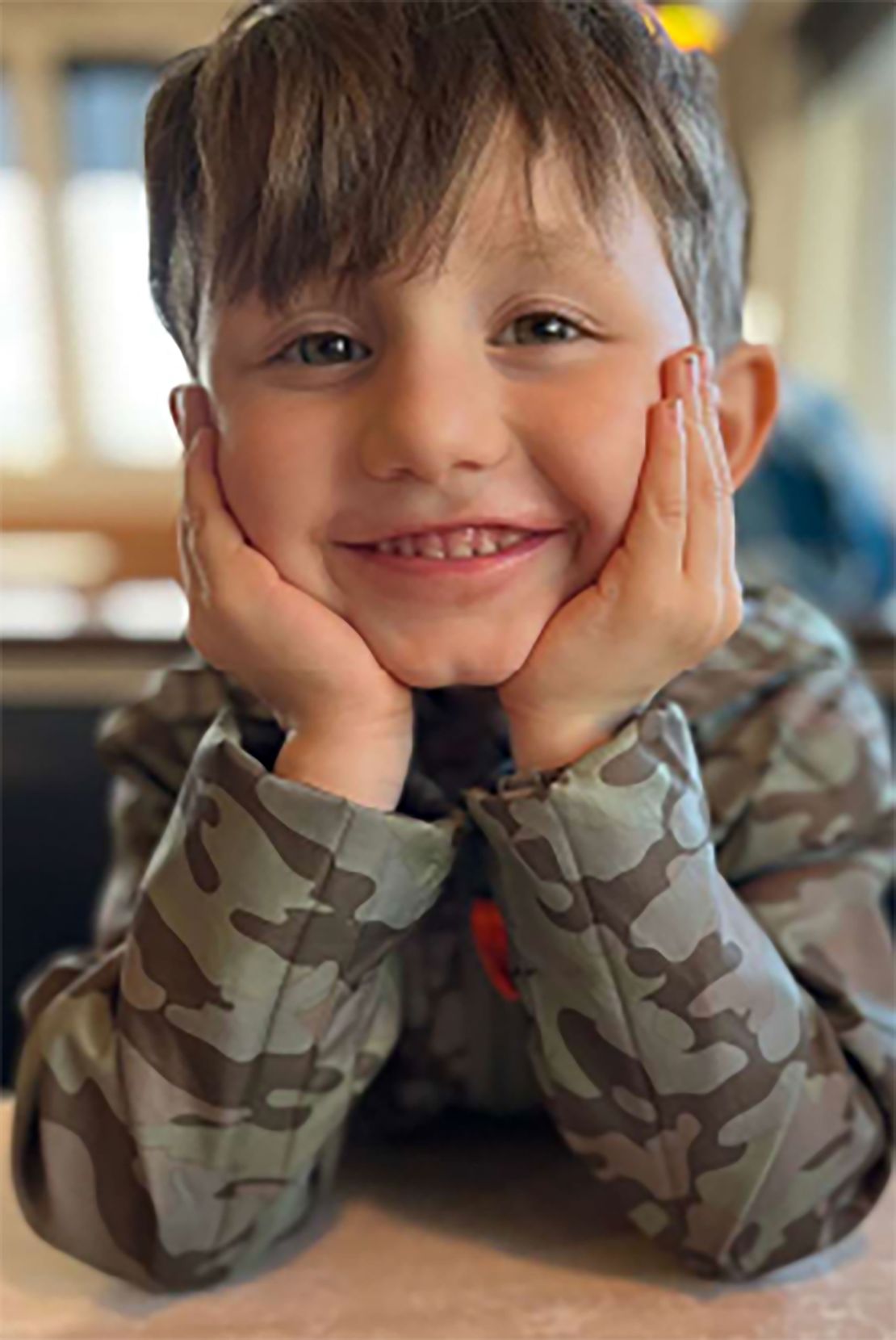 Elias Wolford, 5, one of two kindergarten students who was shot at the Feather River Adventist School. He was shot one time in the abdomen and remains in critical but stable condition, according to Butte County Sheriff.