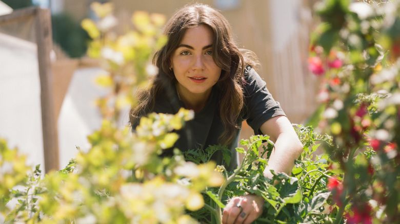 "Guerilla Gardener" Ellen Miles.