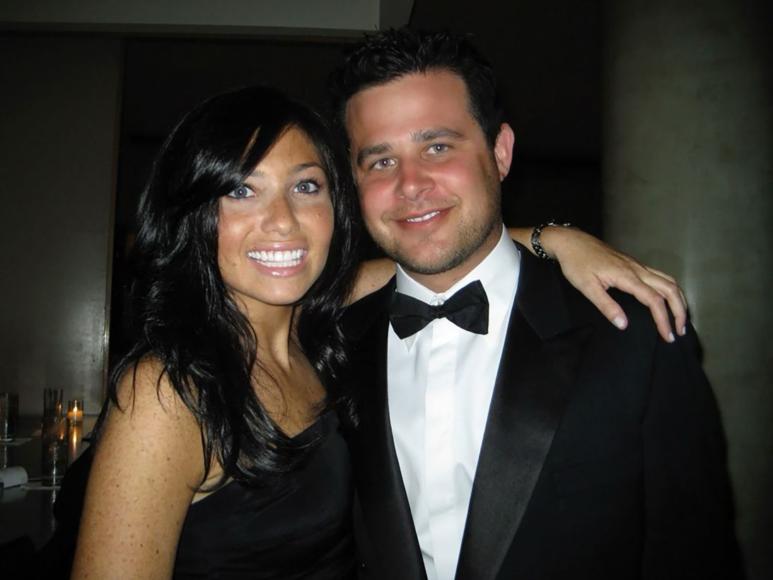 Ellen Greenberg with her fiancé, Sam Goldberg.