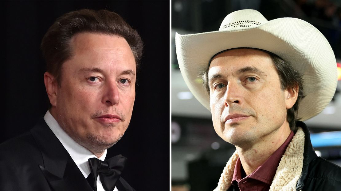 Elon Musk, left, and his brother Kimbal Musk, right, have repeatedly described the humble origins of their startup, including sleeping in their office in Palo Alto, California, before securing funding from investors.