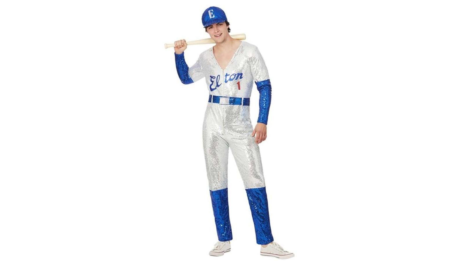  Adult Vintage Baseball Player Costume, Retro Sports