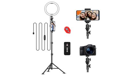 Emart 10-inch Selfie Ring Light