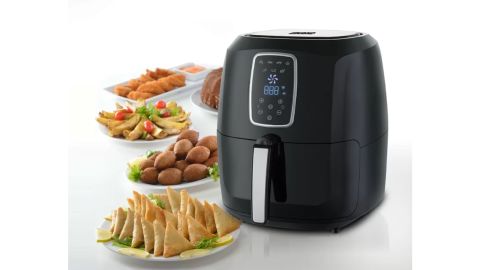 Emerald 5.2 liter air fryer with digital LED touch screen