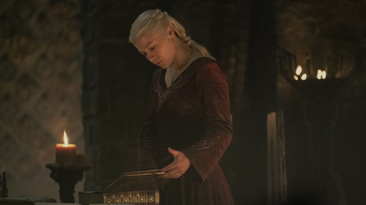 Emma D'Arcy as Rhaenyra in "House of the Dragon."