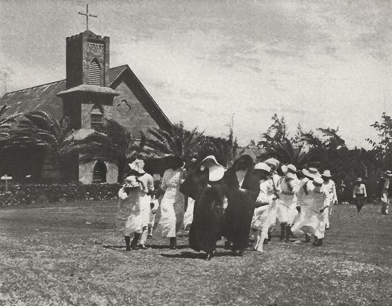 <strong>Remote community: </strong>Kalaupapa as it looked in 1916. Hawai'i was still a somewhat new US territory then and didn't become a state until 1959.