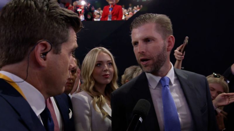 Donald Trump Jr. and Eric Trump react to assassination attempt | CNN Politics