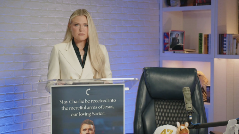 Charlie Kirk’s widow speaks publicly for the first time since his death