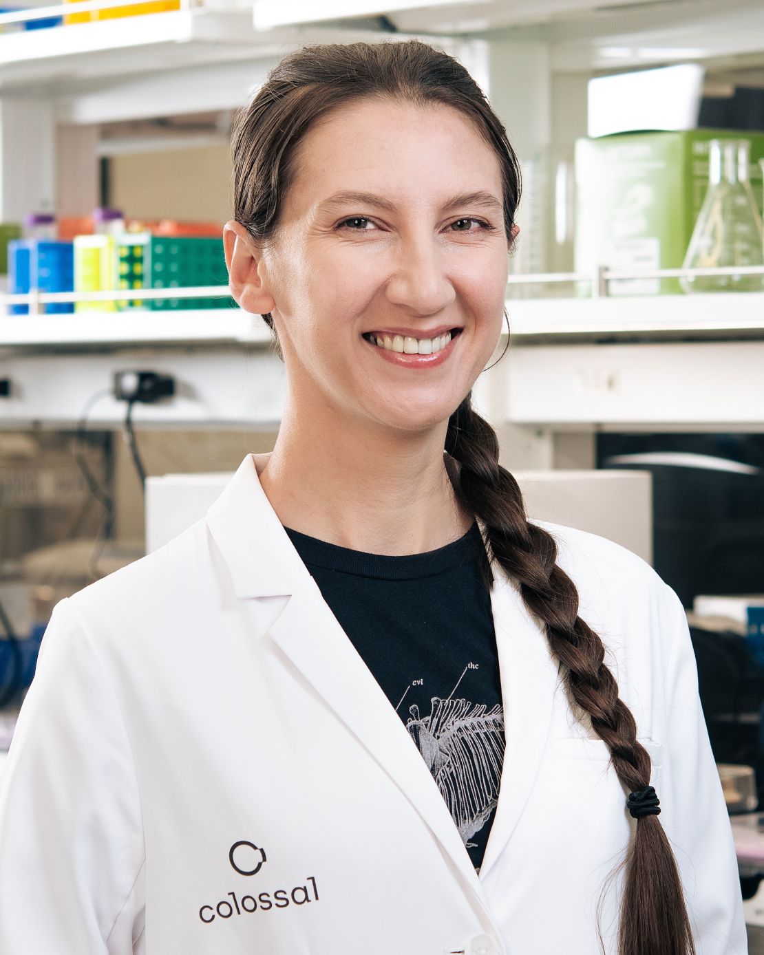 Geneticist Eriona Hysolli is head of biological sciences at Dallas-based Colossal Biosciences.
