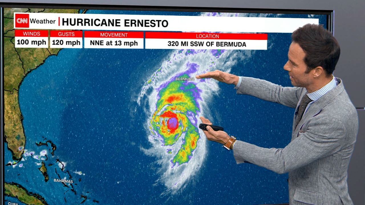 Video: See the latest forecast for Hurricane Ernesto | CNN