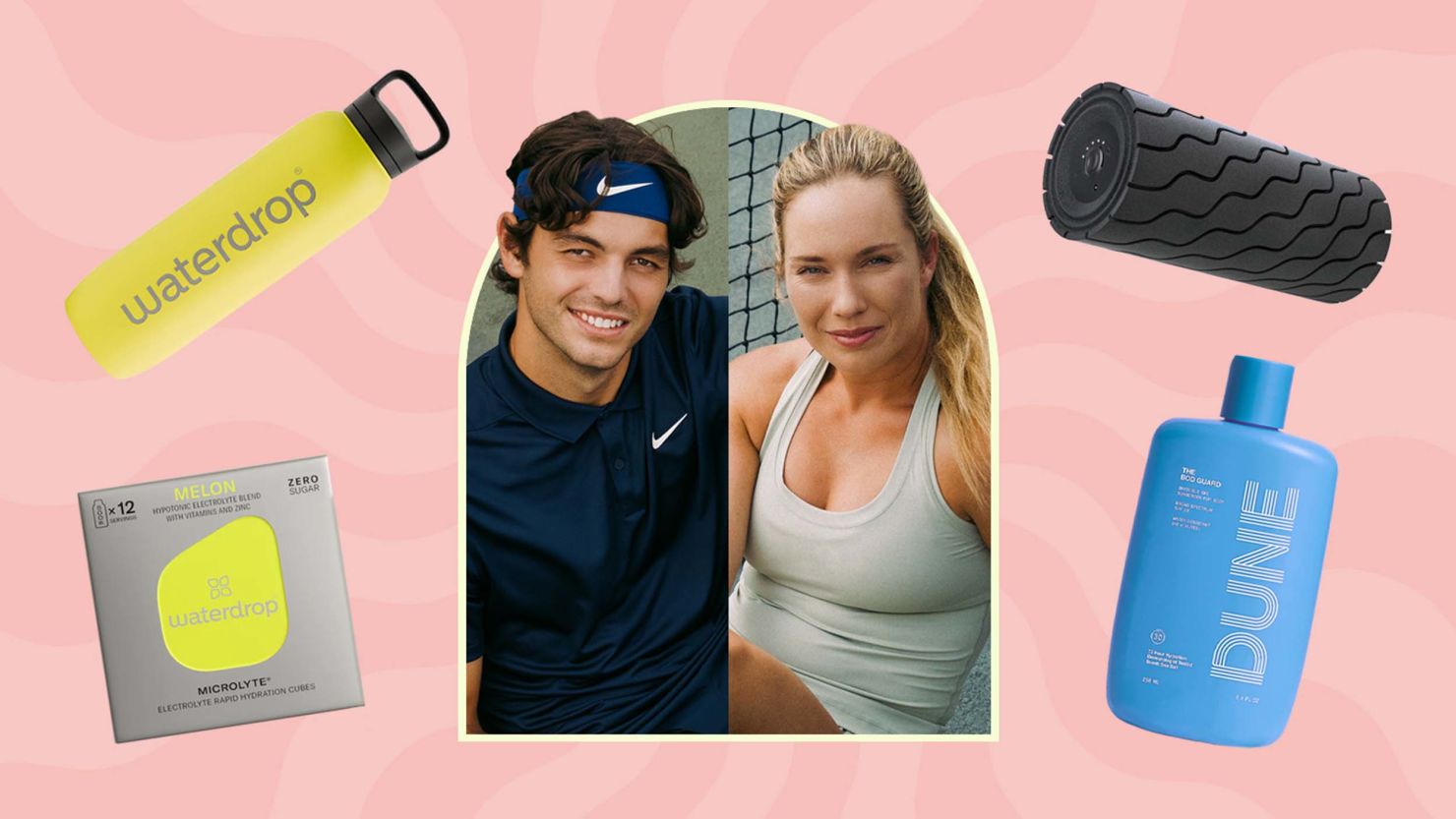 Tennis pros Taylor Fritz & Danielle Collins' fitness essentials