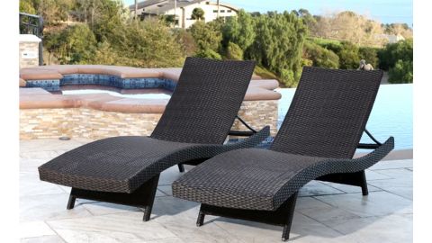 Etta Avenue Mirabel Long Reclining Chaise Lounge 