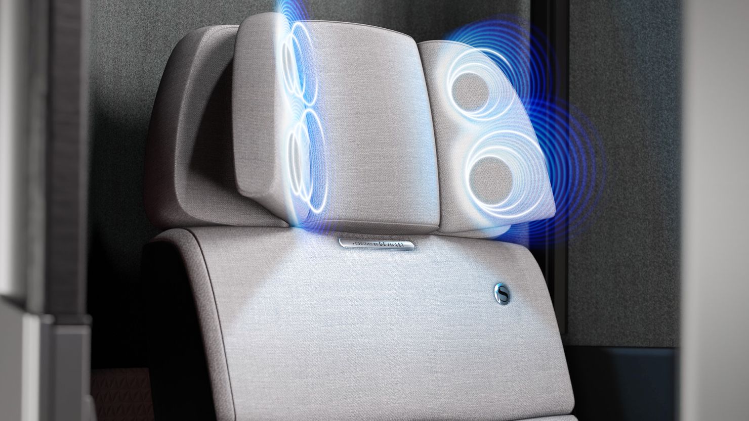 Safran Seats has created a headset-free sound system for aircraft seats.