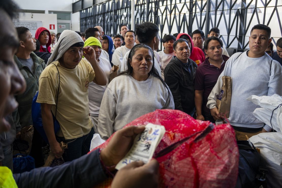 Sara Tot-Botoz said her first thought after being processed back into Guatemala was to change out of her gray sweats and into her indigenous clothes.